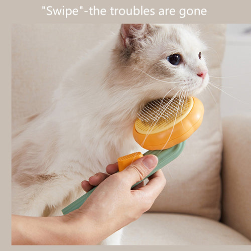 Pet Comb Cat Needle Comb To Floating Hair Removal Brush Hair Remover Pet Cleaning Slicker Brush