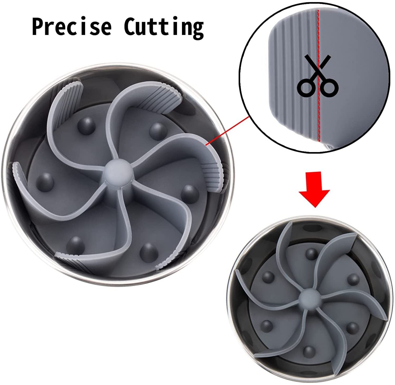 Pet slow feeding sucker bowl super strong slow feeding bowl